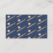 途中の小さなルーキー – 野球の赤ちゃんシャワー エンクロージャーカード (裏面)