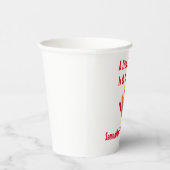 途中の小さな七面鳥 紙コップ (右)