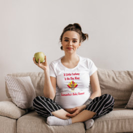 途中の小さな七面鳥 Tシャツ