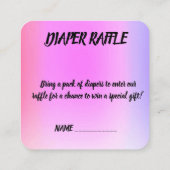 途中の赤ん坊の女の子：海冒険 エンクロージャーカード (裏面)