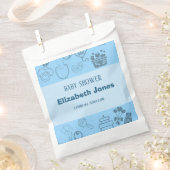 「途中祝で小さな王子に合流しよう フェイバーバッグ (クリップ留めされた状態)