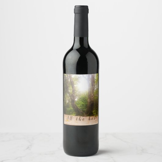 途中… ワインラベル (正面)