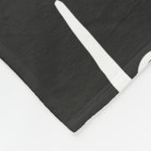 途切れないパターンです。 フリースブランケット (角)