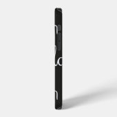 途切れないパターンです。  iPhoneケース (左側面)