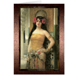 通うエキゾチックな美しいカード