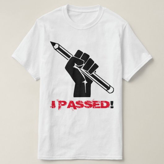 「通った!」 Tシャツ (デザイン正面)