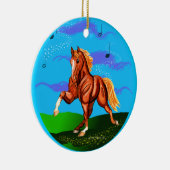 通りがかりのTenneseeの歩行者のオーナメントへのRockin セラミックオーナメント (右)