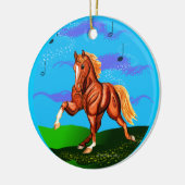 通りがかりのTenneseeの歩行者のオーナメントへのRockin セラミックオーナメント (左)