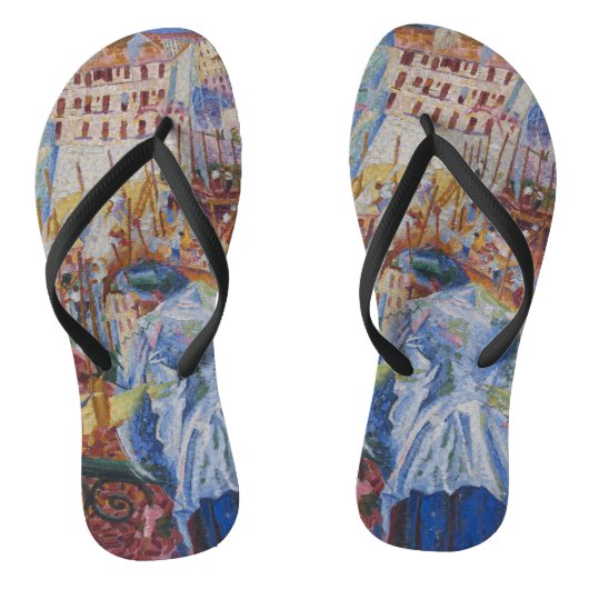 通りが家に入る - ウンベルト・ボッチョーニ ビーチサンダル (ソール)