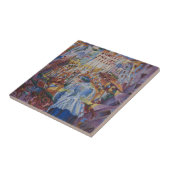 通りが家に入る – Umberto Boccioni タイル (側面)