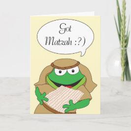通りすがりのグリーティング得カード「Matzah」 カード