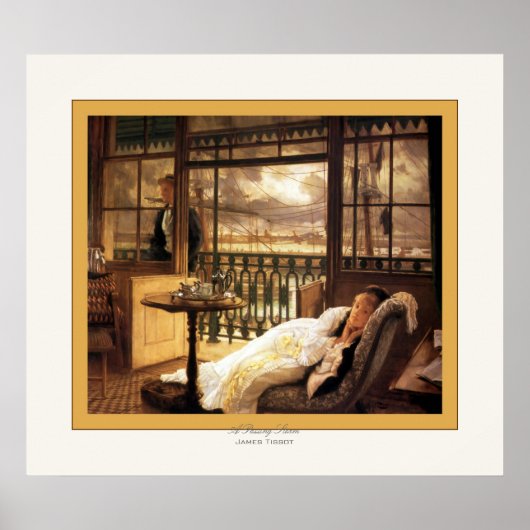 通りすがりの嵐~ジェイムズ・ティスト~ファインアート ポスター (正面)