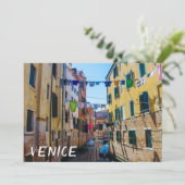 通りでヴェネツィアで洗濯した服イタリア (スタンド正面)