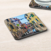 通りでヴェネツィアで洗濯した服イタリア コースター (左側)