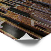 通りでヴェネツィアで洗濯した服イタリア ポスター (コーナー)