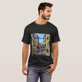 通りでヴェネツィアで洗濯した服イタリア Tシャツ (正面フル)