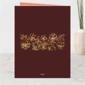 通りでヴェネツィア，ジョン・サージェント1882 カード (裏面)