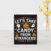 通りで見知らぬ人からキャンディをもらおう 1 カード (黄色い花)