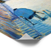 通りとフフランスのラグ、マネ ポスター (角)