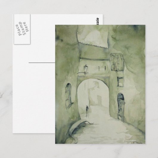 通りに ポストカード (正面/裏面)