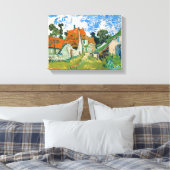 通りのオーヴェーズシュルオイズ キャンバスプリント (インサイチュ (寝室))