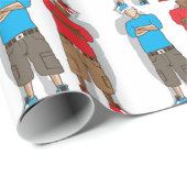 通りのギャング ラッピングペーパー (ロールコーナー)