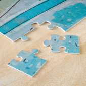 通りのチェフチャウエンモロッコ紙コラージスケッチ ジグソーパズル (側面)