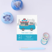 通りのトラック寿司 チラシ (シングル)