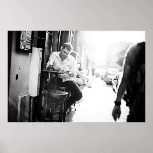 通りのパリ – ポスター (正面)