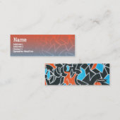 通りのブロック スキニー名刺 (正面/裏面)