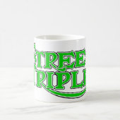 通りの三重のマグ コーヒーマグカップ (中央)