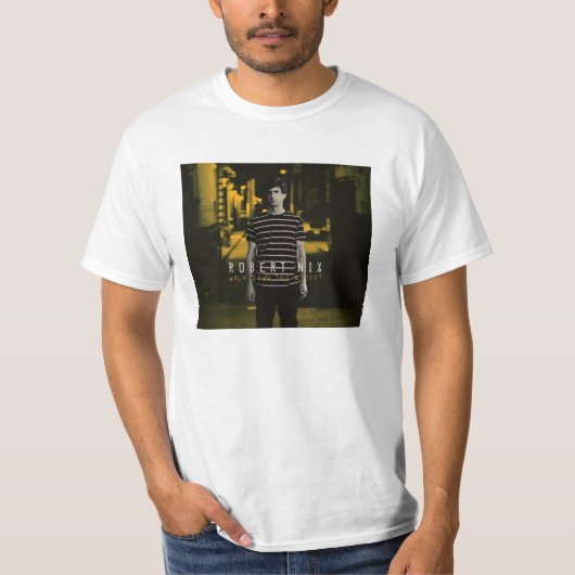 通りの下のロバートのニクスの歩行 Tシャツ (正面)