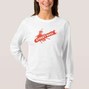 通りの低音の女の子のフード付きスウェットシャツ Tシャツ