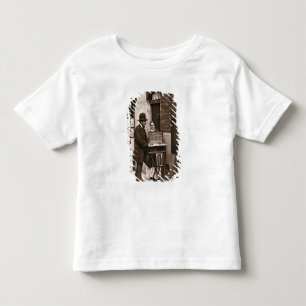 通りの医者1876-77年(woodburytype) トドラーTシャツ