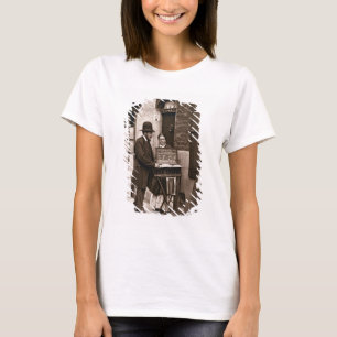 通りの医者1876-77年(woodburytype) tシャツ