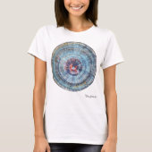 通りの回転の芸術のTシャツ Tシャツ (正面)