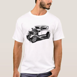通りの棒のスケッチ Tシャツ