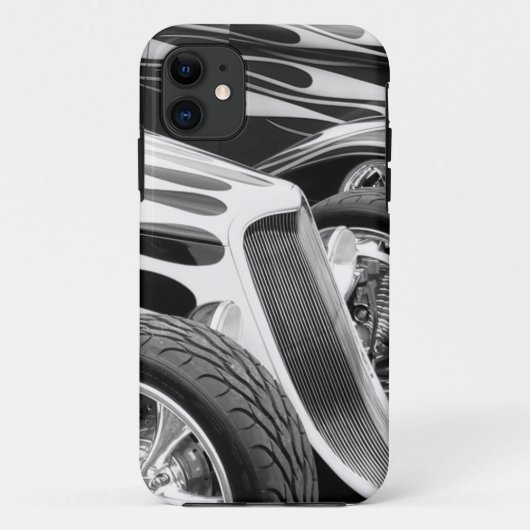 通りの棒の炎のIPhoneの場合 Case-Mate iPhoneケース (裏面)