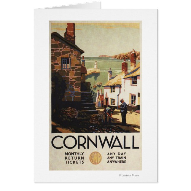 通りの舞台と二人の男が鉄道を使う (正面)