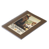 通りの舞台と二人の男が鉄道を使う ノートブック (左側)