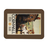 通りの舞台と二人の男が鉄道を使う マグネット (横)