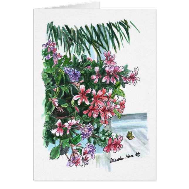 通りの花 (正面)