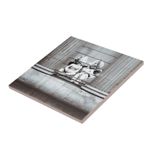 通りの芸術の天使 タイル (側面)