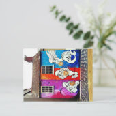 通りの芸術の郵便はがき ポストカード (スタンド正面)