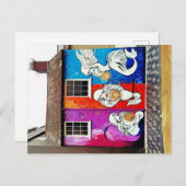 通りの芸術の郵便はがき ポストカード (正面/裏面)