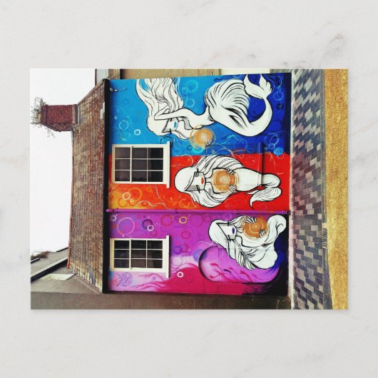 通りの芸術の郵便はがき ポストカード (正面)