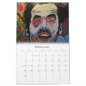 通りの芸術2015年 カレンダー (2月 2027)