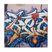 通りの落書きの芸術 タイル (正面)