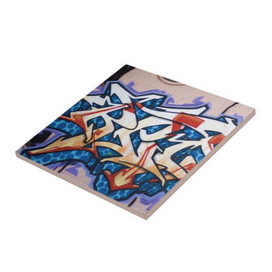 通りの落書きの芸術 タイル (側面)