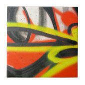 通りの落書き タイル (正面)